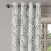 Ambesonne Exotic Grommet Curtain, Minimal Neutral Animal Print with Tiger Silhouettes Pattern Jungle Cat, Decorative Single Panel Drapes for Bedroom Living Room, 50″ x 96″, Eggshell Warm Taupe Tan(Ivory Pale Grey Coconut)