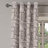 Ambesonne Exotic Grommet Curtain, Minimal Neutral Animal Print with Tiger Silhouettes Pattern Jungle Cat, Decorative Single Panel Drapes for Bedroom Living Room, 50″ x 96″, Eggshell Warm Taupe Tan(Warm Taupe and Dark Tan)