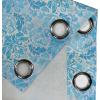 Ambesonne Exotic Grommet Curtain, Minimal Neutral Animal Print with Tiger Silhouettes Pattern Jungle Cat, Decorative Single Panel Drapes for Bedroom Living Room, 50″ x 96″, Eggshell Warm Taupe Tan(Deep Sky Blue Pale Grey)