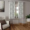 Ambesonne Exotic Grommet Curtain, Minimal Neutral Animal Print with Tiger Silhouettes Pattern Jungle Cat, Decorative Single Panel Drapes for Bedroom Living Room, 50″ x 96″, Eggshell Warm Taupe Tan(Ivory Pale Grey Coconut)