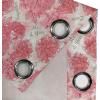 Ambesonne Exotic Grommet Curtain, Minimal Neutral Animal Print with Tiger Silhouettes Pattern Jungle Cat, Decorative Single Panel Drapes for Bedroom Living Room, 50″ x 96″, Eggshell Warm Taupe Tan(Pastel Pink Grey Eggshell)