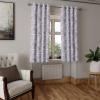 Ambesonne Exotic Grommet Curtain, Minimal Neutral Animal Print with Tiger Silhouettes Pattern Jungle Cat, Decorative Single Panel Drapes for Bedroom Living Room, 50″ x 96″, Eggshell Warm Taupe Tan(Warm Taupe Lilac)