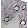 Ambesonne Exotic Grommet Curtain, Minimal Neutral Animal Print with Tiger Silhouettes Pattern Jungle Cat, Decorative Single Panel Drapes for Bedroom Living Room, 50″ x 96″, Eggshell Warm Taupe Tan(Warm Taupe Lilac)