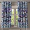 Purple Dark Blue Ivory