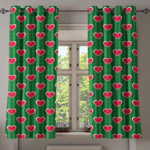Ambesonne Brown Grommet Curtain, Batik Parang Barong Diagonal Pattern Indonesian Culture and Art Design, Decorative 2-Panel Window Drapes for Bedroom Living Room, 50″ x 84″, Brown Apricot Caramel(Apple Green Dark Coral)