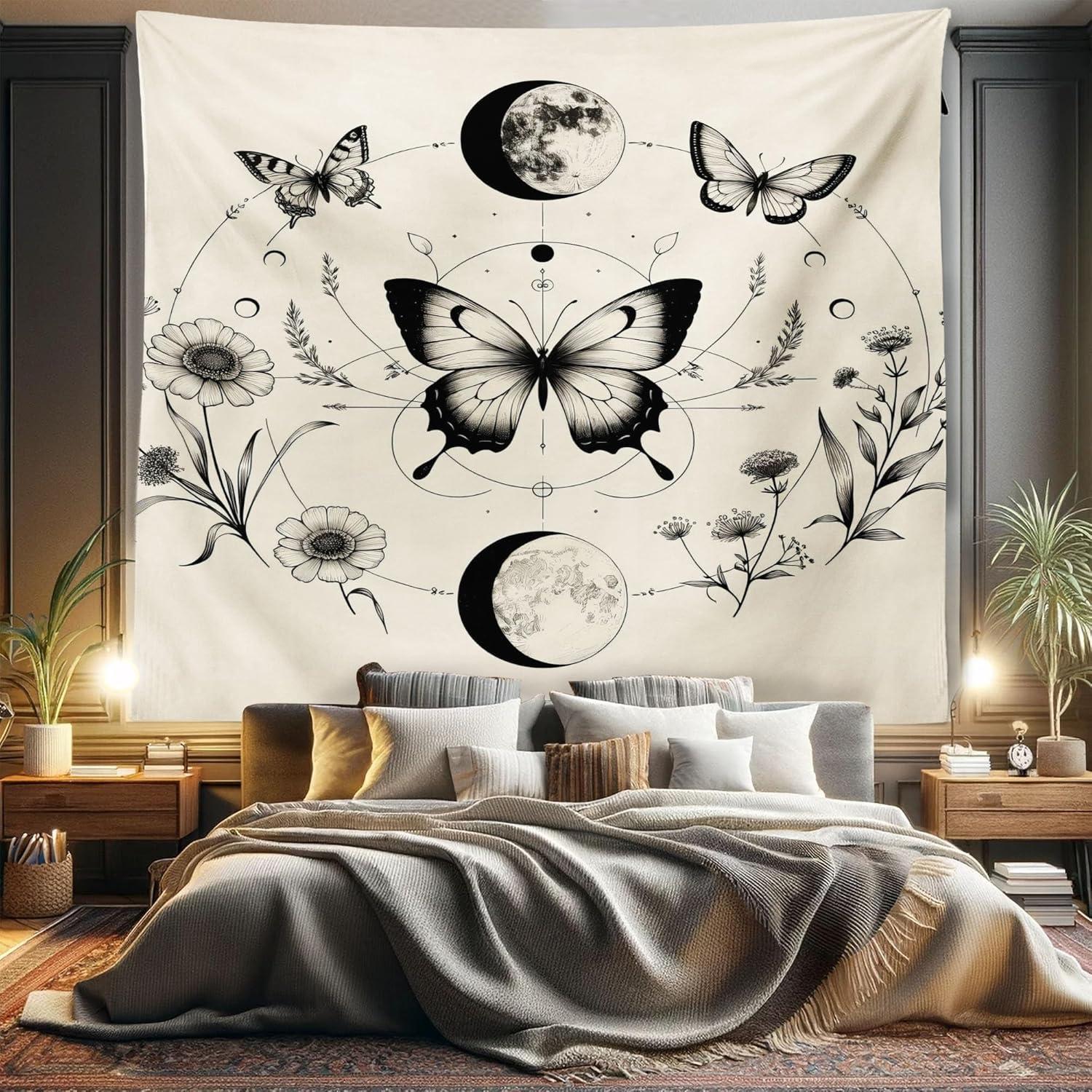 imageAmbesonne Modern Tapestry Balcony Porch Sea Ocean View in Trinidad and Tobago Island Tropic Photo Image Art Wide Wall Hanging for Bedroom Living Room Dorm 80quot X 60quot Sea BlueEggshell Dark Grey