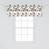 Ambesonne Abstract Window Valance Pack of 2, Simplistic Pattern of Hand Drawn Thin Line Whirlpool Circles in Neutral Tone, Rod Pocket Curtain Valances for Kitchen Bedroom, 42″ X 12″, Pale Taupe White(Dried Rose Olive Green)