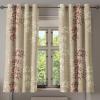 Ambesonne Autumn Leaves Grommet Curtain, Neutral Colors Boho Vintage Design Leafy Artwork Fall Themed Print, Decorative 2-Panel Window Drapes for Bedroom Living Room, 50″ x 84″, Dark Khaki Lime Green(Pale Khaki Burgundy Rose)
