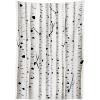 Ambesonne Christmas Tablecloth, New Year’s Eve Tree Branch Border with Berry Ribbons Gingerbread Man, Dining Room Kitchen Rectangular Table Cover, 60″ X 84″,Brown(Black and White)