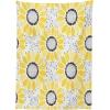 Ambesonne Christmas Tablecloth, New Year’s Eve Tree Branch Border with Berry Ribbons Gingerbread Man, Dining Room Kitchen Rectangular Table Cover, 60″ X 84″,Brown(Yellow Gray)