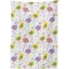 Ambesonne Christmas Tablecloth, New Year’s Eve Tree Branch Border with Berry Ribbons Gingerbread Man, Dining Room Kitchen Rectangular Table Cover, 60″ X 84″,Brown(Purple Green)
