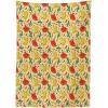 Ambesonne Christmas Tablecloth, New Year’s Eve Tree Branch Border with Berry Ribbons Gingerbread Man, Dining Room Kitchen Rectangular Table Cover, 60″ X 84″,Brown(Green Vermilion)