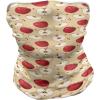 Ambesonne Unisex Multicolor Face and Neck Warmers(Fresh Fruit Slices Pie)