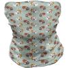 Ambesonne Unisex Multicolor Face and Neck Warmers(Owls in Hats Yuletide)