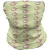 Ambesonne Unisex Multicolor Face and Neck Warmers(Vintage Stalks Leaf Fruit)