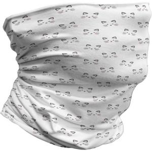 Ambesonne Unisex Multicolor Face and Neck Warmers(Blushing Face Cartoon)