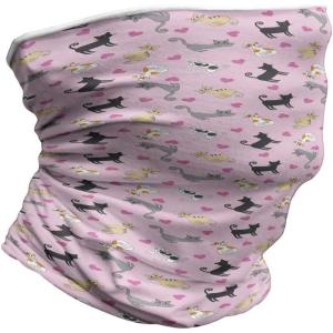 Ambesonne Unisex Multicolor Face and Neck Warmers(Colorful Different Cats)
