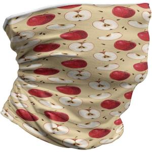 Ambesonne Unisex Multicolor Face and Neck Warmers(Fresh Fruit Slices Pie)