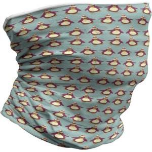 Ambesonne Unisex Multicolor Face and Neck Warmers(Funny Arctic Penguins)