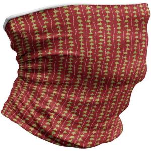 Ambesonne Unisex Multicolor Face and Neck Warmers(Green Tree on Stripes)