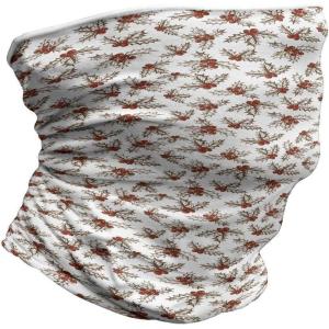 Ambesonne Unisex Multicolor Face and Neck Warmers(Holly Berries Leaves)