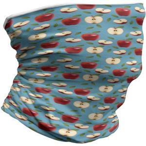 Ambesonne Unisex Multicolor Face and Neck Warmers(Red Delicious Healty Food)