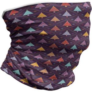 Ambesonne Unisex Multicolor Face and Neck Warmers(Tree Rhombus)