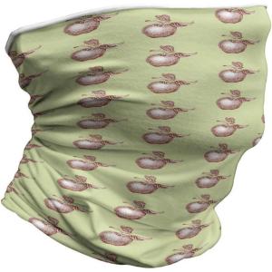 Ambesonne Unisex Multicolor Face and Neck Warmers(Vintage Stalks Leaf Fruit)