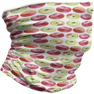 Ambesonne Unisex Multicolor Face and Neck Warmers(Watercolor Granny Smith)