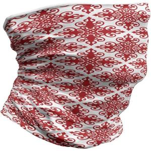 Ambesonne Unisex Multicolor Face and Neck Warmers(Western Scroll Ornament)