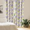 Ambesonne Jungle Themed Curtains, Romantic Autumn Vibes Branch and Berry Pattern with Neutral Colors Boho, Window Treatments 2 Panel Set for Living Room Bedroom, Pair of – 28″ x 63″, Blush Dried Rose(Yellow Green Lavender)