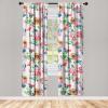 Ambesonne Jungle Themed Curtains, Romantic Autumn Vibes Branch and Berry Pattern with Neutral Colors Boho, Window Treatments 2 Panel Set for Living Room Bedroom, Pair of – 28″ x 63″, Blush Dried Rose(Multicolor Blush)