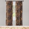 Ambesonne Jungle Themed Curtains, Romantic Autumn Vibes Branch and Berry Pattern with Neutral Colors Boho, Window Treatments 2 Panel Set for Living Room Bedroom, Pair of – 28″ x 63″, Blush Dried Rose(Pale Vermilion Seal Brown)
