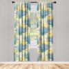 Ambesonne Jungle Themed Curtains, Romantic Autumn Vibes Branch and Berry Pattern with Neutral Colors Boho, Window Treatments 2 Panel Set for Living Room Bedroom, Pair of – 28″ x 63″, Blush Dried Rose(Sea Green Mustard Violet)