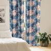 Ambesonne Jungle Themed Curtains, Romantic Autumn Vibes Branch and Berry Pattern with Neutral Colors Boho, Window Treatments 2 Panel Set for Living Room Bedroom, Pair of – 28″ x 63″, Blush Dried Rose(Slate Blue and Blush)