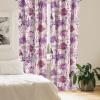 Ambesonne Jungle Themed Curtains, Romantic Autumn Vibes Branch and Berry Pattern with Neutral Colors Boho, Window Treatments 2 Panel Set for Living Room Bedroom, Pair of – 28″ x 63″, Blush Dried Rose(Soft Pink and Dark Purple)