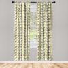 Ambesonne Jungle Themed Curtains, Romantic Autumn Vibes Branch and Berry Pattern with Neutral Colors Boho, Window Treatments 2 Panel Set for Living Room Bedroom, Pair of – 28″ x 63″, Blush Dried Rose(Apple Green Fern Green)