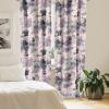 Ambesonne Jungle Themed Curtains, Romantic Autumn Vibes Branch and Berry Pattern with Neutral Colors Boho, Window Treatments 2 Panel Set for Living Room Bedroom, Pair of – 28″ x 63″, Blush Dried Rose(Pale Pink and Multicolor)