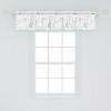 Ambesonne Geometric Window Valance, Seashell Style Abstract Designs in Neutral Tones Pattern, Curtain Valance for Kitchen Bedroom Decor with Rod Pocket, 42″ x 12″, Taupe Grey Pale Grey