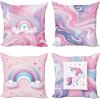 Pink Lilac and Ceil Blue