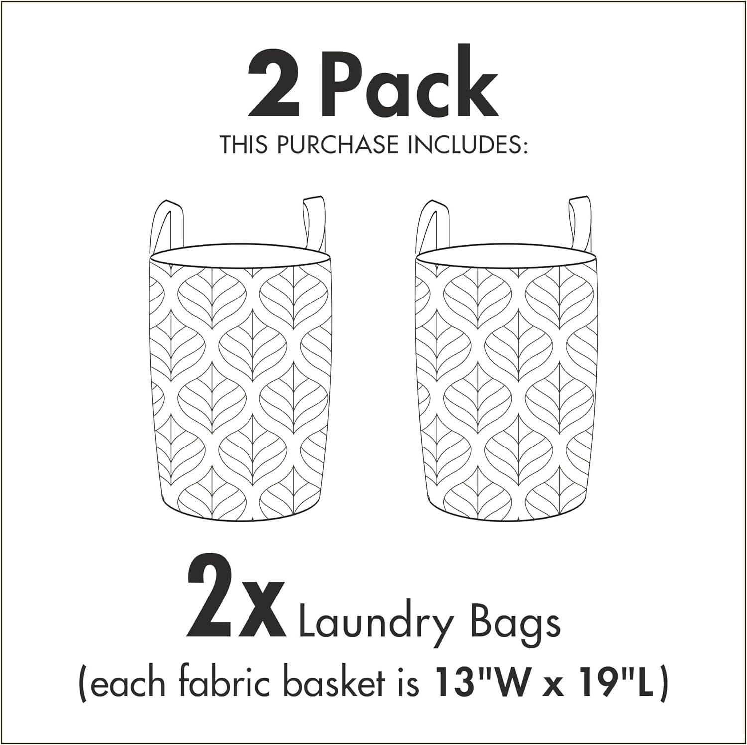 imageAmbesonne Gothic Laundry Bag Chest Bones Ribcage Flowers Butterflies Autumn Hamper Basket with Handles Drawstring Closure for Laundromats 13 x 19 Mustard TanGrey Coffee