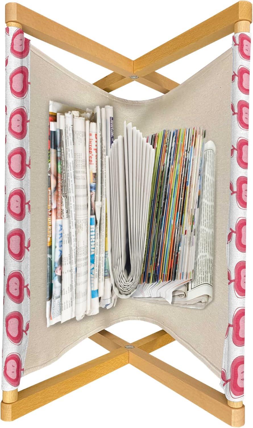 imageAmbesonne Love Magazine and Book Holder Hand Written I Love You Phrases Heart Valentines Day Inspiration Floor Rack Decor for Interior of Home amp Office 22 x 19 Vermilion Black WhiteDark Coral Pale Pink