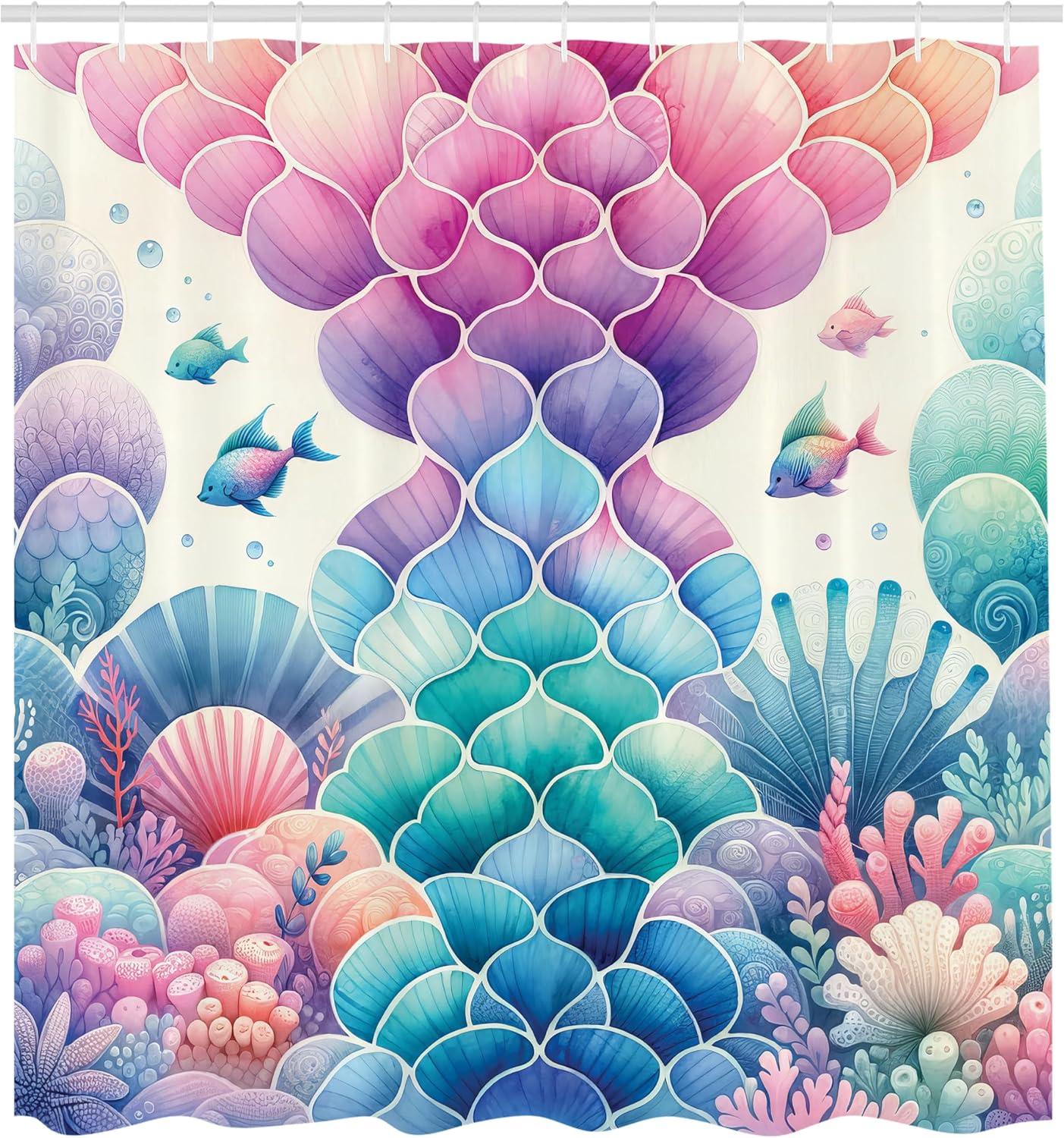 imageAmbesonne Pink Shower Curtain Dreamy Huddle of Carnation Flowers with Gentle Petals on Plain Backdrop Cloth Fabric Bathroom Decor Set with Hooks 69 W x 70 L Dark Sea Green Pale KhakiPink Blue Purple