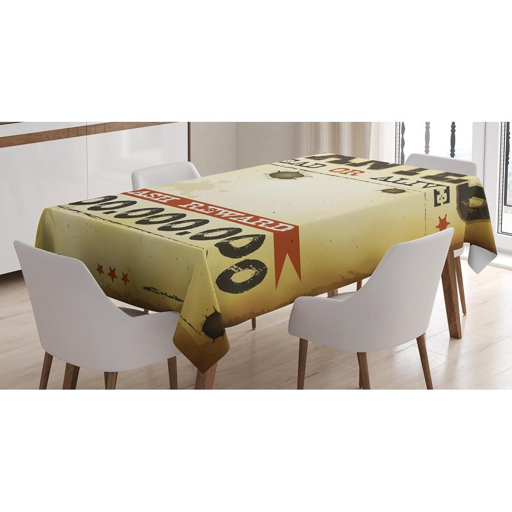 imageAmbesonne Love Tablecloth Hearts Pattern in Modern Style Valentines Day Ornate Happiness Warm Feelings Rectangular Table Cover for Dining Room Kitchen Decor 60 X 84 White RubyOrange Brown