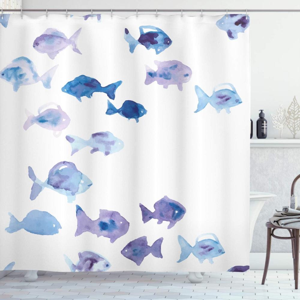 imageAmbesonne Pink Shower Curtain Dreamy Huddle of Carnation Flowers with Gentle Petals on Plain Backdrop Cloth Fabric Bathroom Decor Set with Hooks 69 W x 70 L Dark Sea Green Pale KhakiPale Blue Mauve Blue