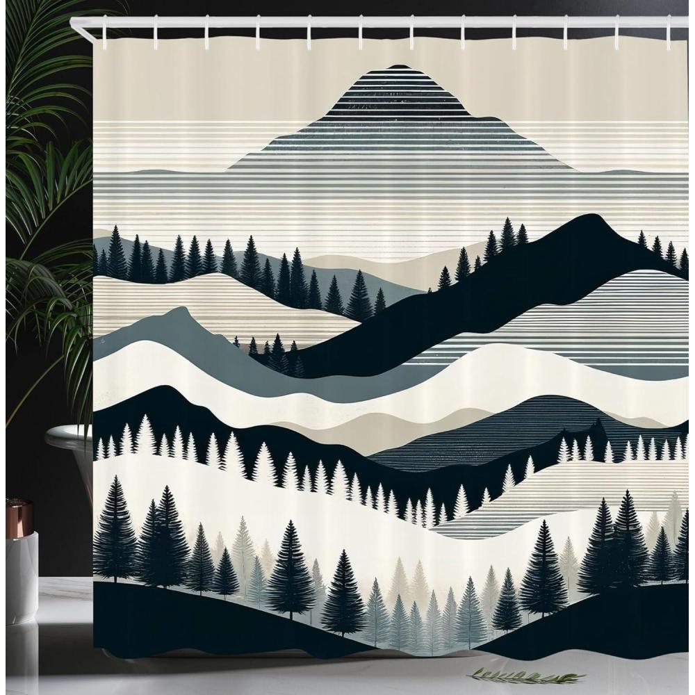 imageAmbesonne Pink Shower Curtain Dreamy Huddle of Carnation Flowers with Gentle Petals on Plain Backdrop Cloth Fabric Bathroom Decor Set with Hooks 69 W x 70 L Dark Sea Green Pale KhakiDark Petrol Blue Eggshell