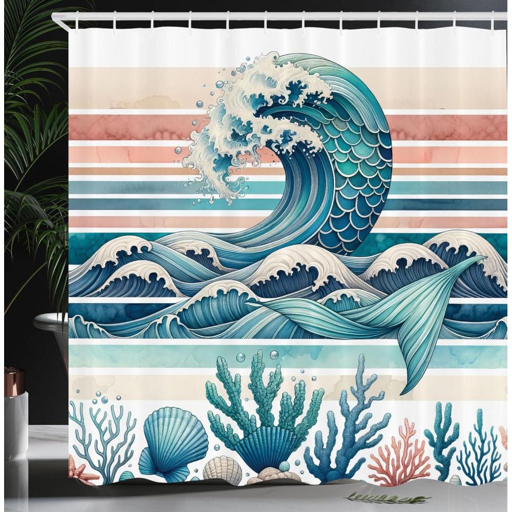 imageAmbesonne Pink Shower Curtain Dreamy Huddle of Carnation Flowers with Gentle Petals on Plain Backdrop Cloth Fabric Bathroom Decor Set with Hooks 69 W x 70 L Dark Sea Green Pale KhakiTeal Pale Ruby Blue