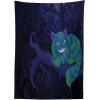 Ambesonne Love Tablecloth, Hearts Pattern in Modern Style Valentine’s Day Ornate Happiness Warm Feelings, Rectangular Table Cover for Dining Room Kitchen Decor, 60″ X 84″, White Ruby(Purple Green)