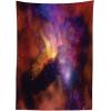 Ambesonne Love Tablecloth, Hearts Pattern in Modern Style Valentine’s Day Ornate Happiness Warm Feelings, Rectangular Table Cover for Dining Room Kitchen Decor, 60″ X 84″, White Ruby(Orange Purple)