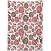 Ambesonne Love Tablecloth, Hearts Pattern in Modern Style Valentine’s Day Ornate Happiness Warm Feelings, Rectangular Table Cover for Dining Room Kitchen Decor, 60″ X 84″, White Ruby(Brown Ruby)